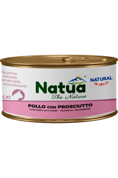 Natua Gelee Hühnchen und Schinken 150 g