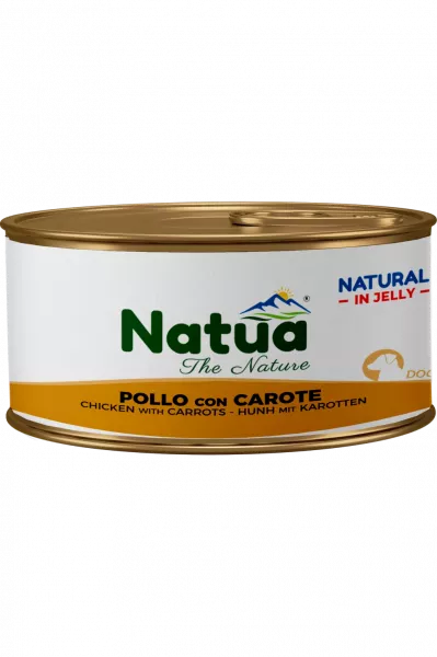 Natua jelly dog Hühnchen mit Karotten 85g