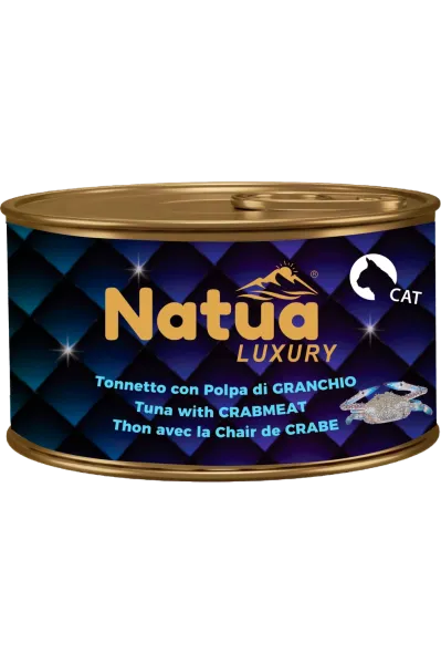 Natua Gelee Katzenfutter Thunfisch mit Krebsfleisch (crabmeat)  85 g
