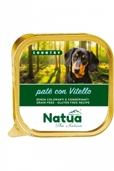 Natua Dog Country Kalb 100 g