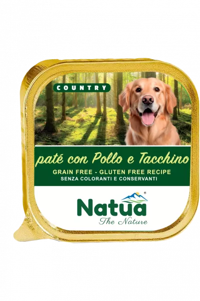 Natua Dog Country Hühnchen Truthahn 300 g