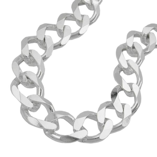 Herren Armband 11x2mm Weitpanzer Silber 925