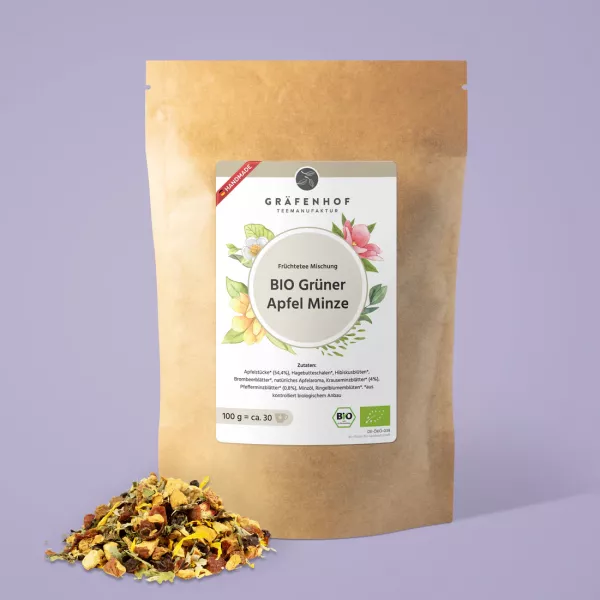 BIO Grüner Apfel - Minze 100g