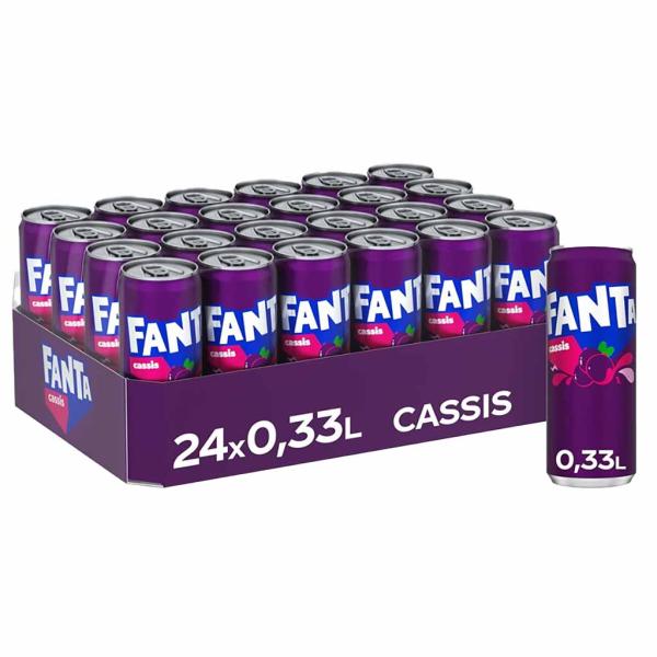 Fanta Cassis 330ml (24 Dosen inkl. Pfand)