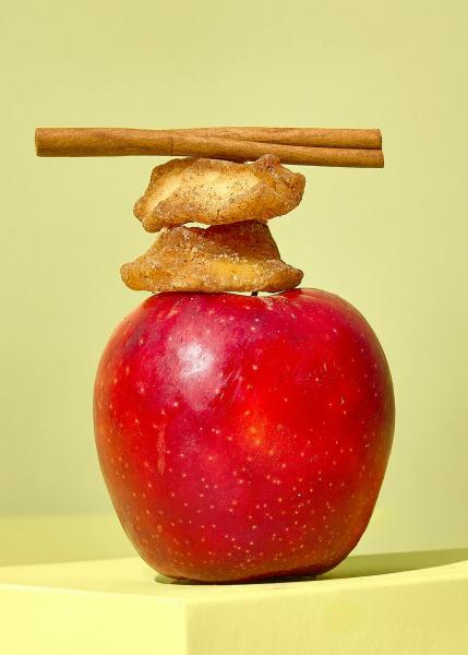 Apfelstücke mit Zimt und Zucker 200 g