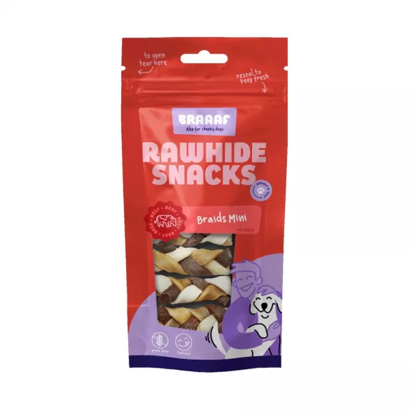 Braaaf Twister Braids (5-pack) - 6 cm