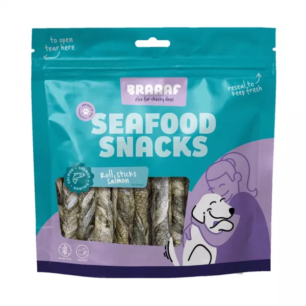 Braaaf Seafood Salmon Roll Sticks