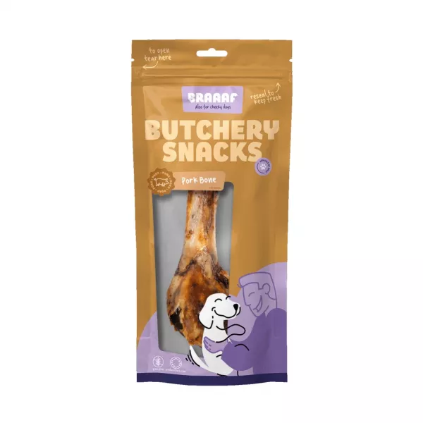 Braaaf Butchery Snacks Schweineknochen 1 Stück