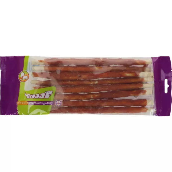 Braaaf Rawhide Twister Ente (8 St.) - 25 cm