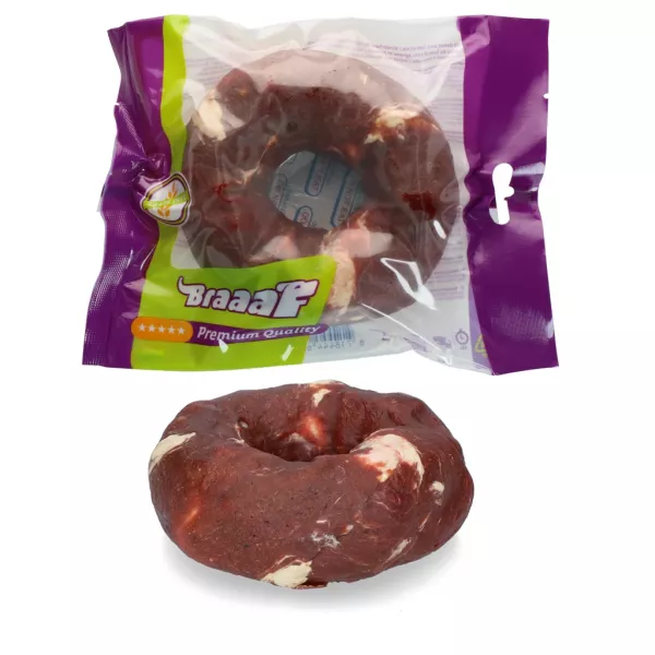 Braaaf Rawhide Donut Lamm & Fisch