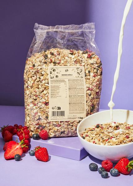 Beeren Müsli mit Knusper Dinkelflakes 1 kg