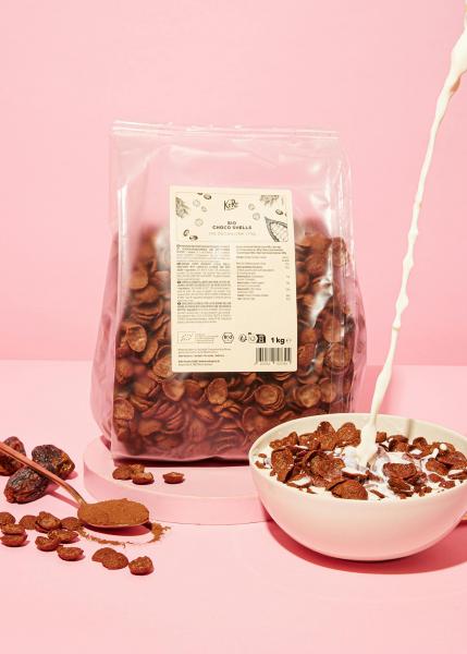 Bio Choco Shells mit Datteln gesüßt 1 kg