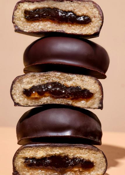 Bio Dark Chocolate Duo Strawberry 2 x 20 g