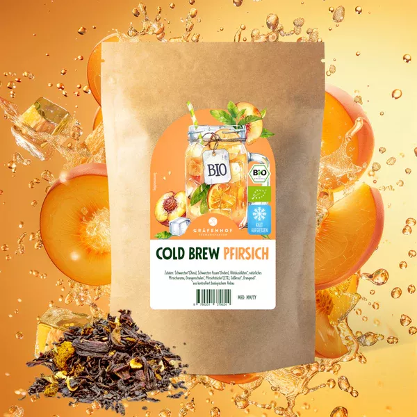 BIO Eistee Pfirsich (Cold Brew) 100g