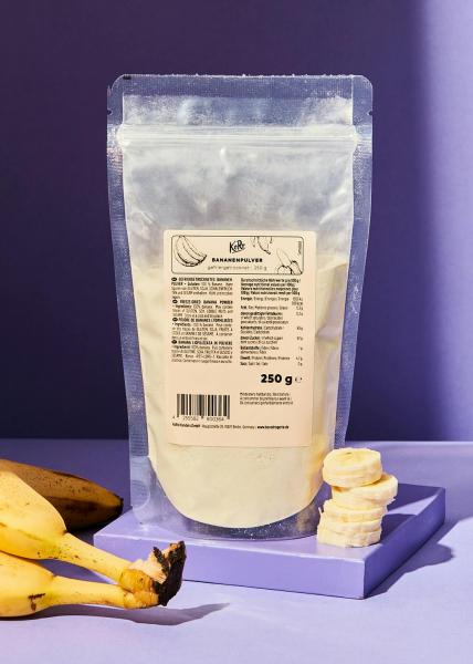 Gefriergetrocknetes Bananenpulver 250 g
