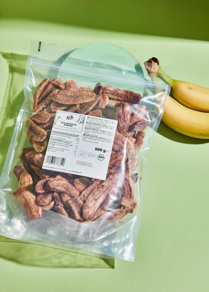 Gepuffte Bio Banane 500 g