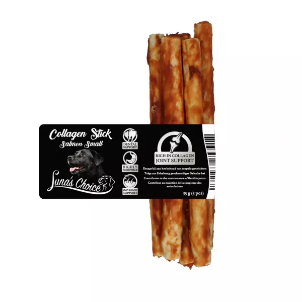 Luna's Choice Collagen Chews Stick Lachs S