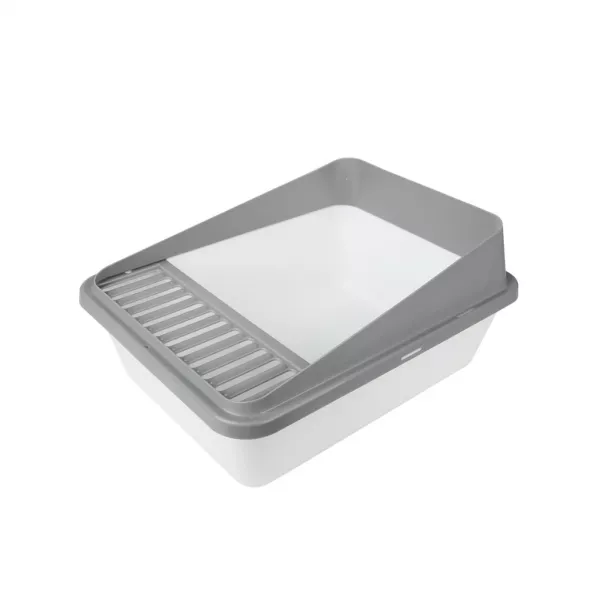 Minus One Cat Litter Box S Grey