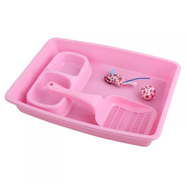 Pawise Kitten Starter Set Rosa