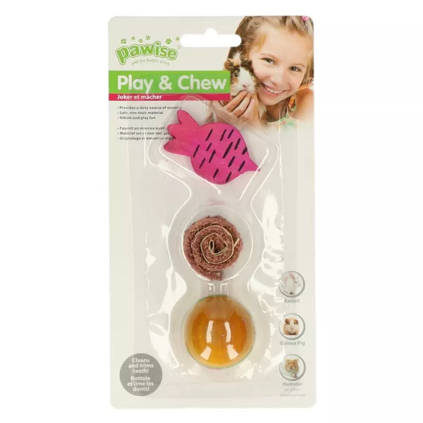 Pawise Wooden Loofah Pretty Toys No2