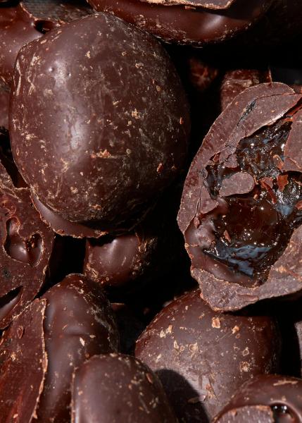 Pflaumen in dunkler Schokolade 1 kg