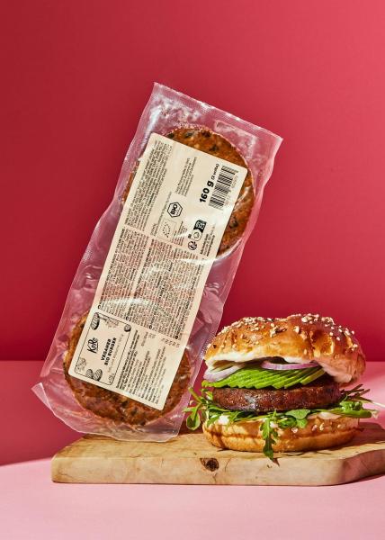 Veganer Bio Burger Tofu und Wakame 160 g