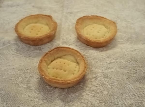 Butterteig - Schalen klein 500g (ca. 25 St.)