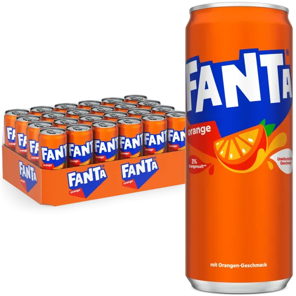 Fanta Orange 330ml (24 Dosen inkl. Pfand)