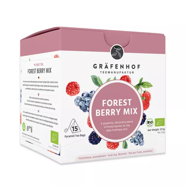 Forest Berry Mix Tee, 15 Pyramidenbeutel