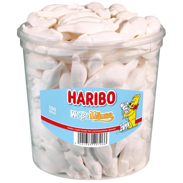 Haribo Weiße Mäuse 1050g