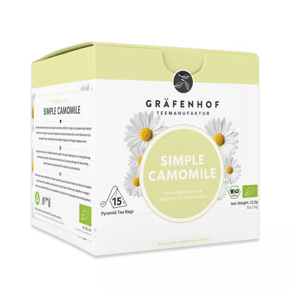 Simple Camomile Tee, 15 Pyramidenbeutel
