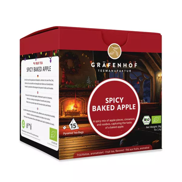 Spicy Baked Apple Tee, 15 Pyramidenbeutel